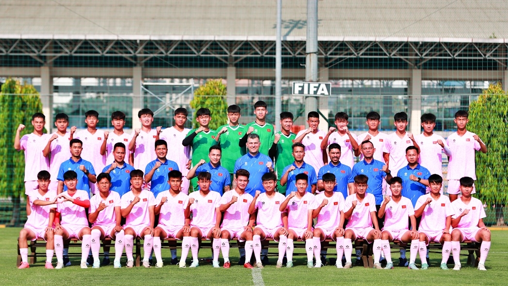 U16 Việt Nam sẵn sàng tranh tài ở giải quốc tế trên đất Trung Quốc